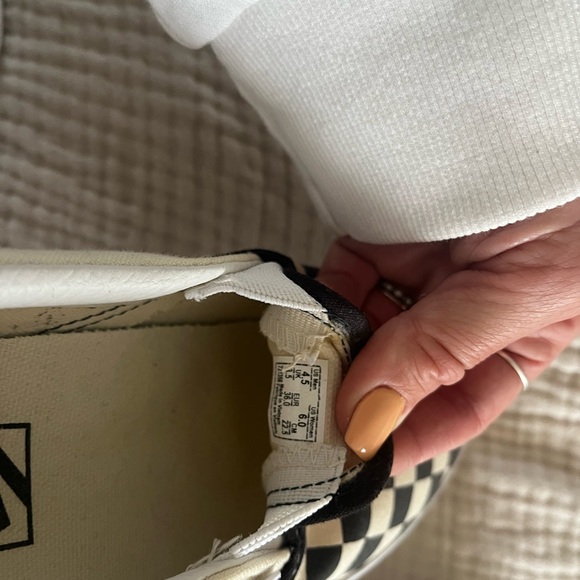 Checkered platform Vans women’s size 6 - Picture 4 of 4